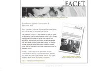 Tablet Screenshot of facetsite.com